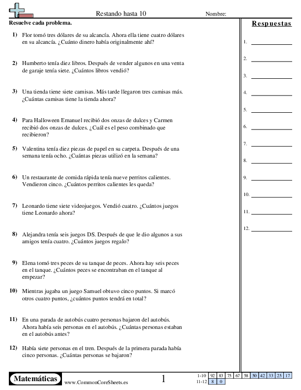  worksheet